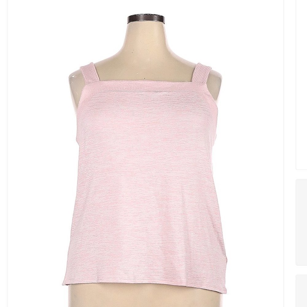 Gap Light Pink Sleeveless Top Back Bow Size XXL